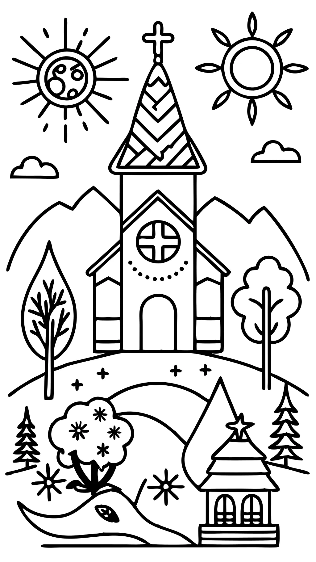 coloring pages about god